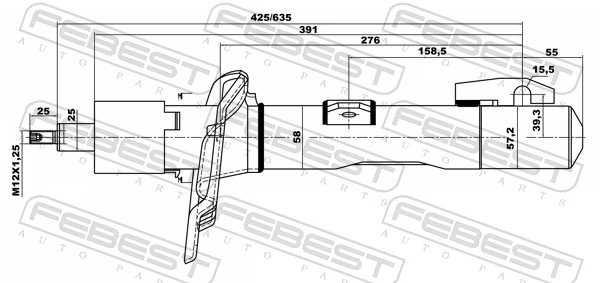 Shock Absorber 21110-003F