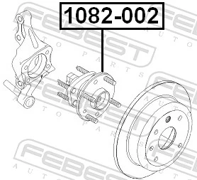 FEBEST 1082-002 Wheel Hub