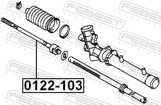 Inner Tie Rod 0122-103