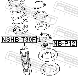 Protective Cap/Bellow, shock absorber NSHB-T30F