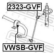 稳定杆衬套组件 VWSB-GVF