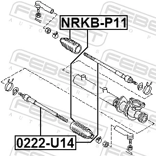 Inner Tie Rod 0222-U14
