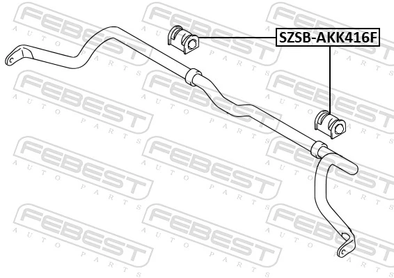 Mounting, stabiliser bar SZSB-AKK416F