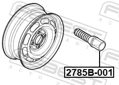 Wheel Stud 2785B-001