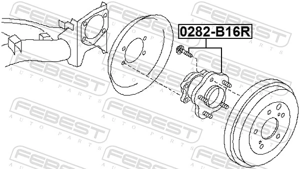 Wheel Hub 0282-B16R
