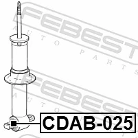 Bush, shock absorber CDAB-025