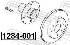 Wheel Stud 1284-001