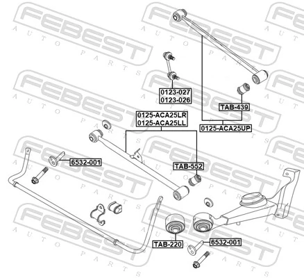 Caster Shim, axle beam 6532-001