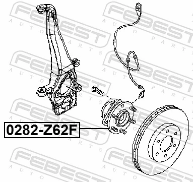 Wheel Hub 0282-Z62F