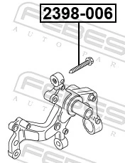 FEBEST 2398-006 Kingpin