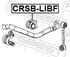 Mounting, stabiliser bar CRSB-LIBF
