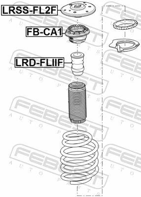 Suspension Strut Support Mount LRSS-FL2F