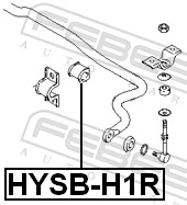 Mounting, stabiliser bar HYSB-H1R