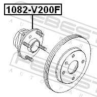 Wheel Hub 1082-V200F