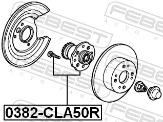 Wheel Hub 0382-CLA50R