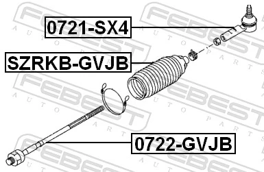 Inner Tie Rod 0722-GVJB