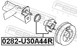 FEBEST 0282-U30A44R Wheel Hub