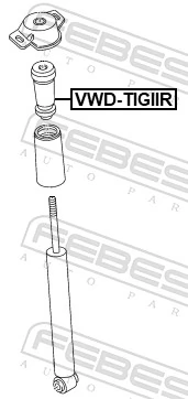 Rubber Buffer, suspension VWD-TIGIIR