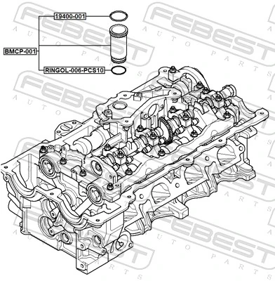 Spark Plug Pipe BMCP-001