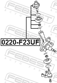 FEBEST 0220-F23UF Ball Joint