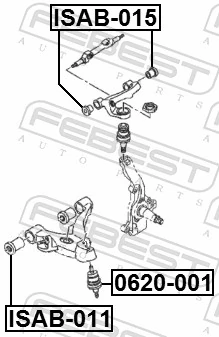 FEBEST 0620-001 Ball Joint