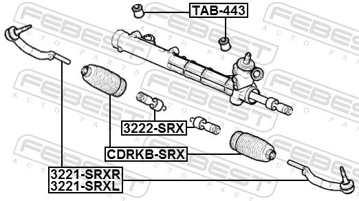 Bellow, steering CDRKB-SRX