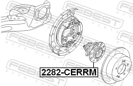Wheel Hub 2282-CERRM