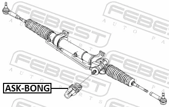 FEBEST ASK-BONG Steering Shaft
