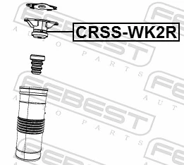 Suspension Strut Support Mount CRSS-WK2R