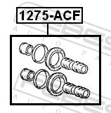 FEBEST 1275-ACF Repair Kit, brake caliper