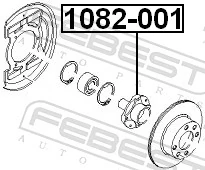 Wheel Hub 1082-001
