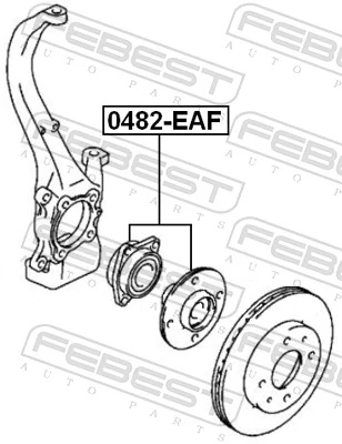 Wheel Hub 0482-EAF