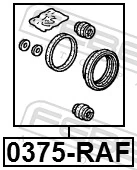 FEBEST 0375-RAF Repair Kit, brake caliper