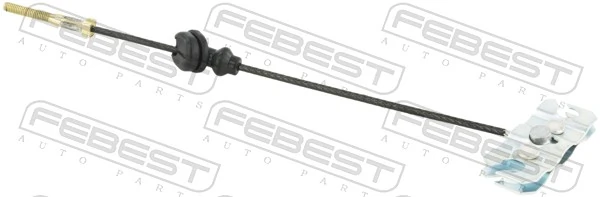 FEBEST 22100-FBF Cable Pull, parking brake