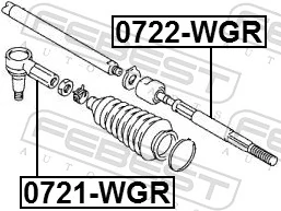 Inner Tie Rod 0722-WGR