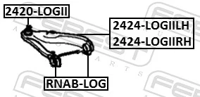 Ball Joint 2420-LOGII