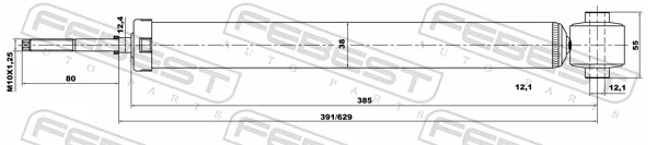 Shock Absorber 12656601R
