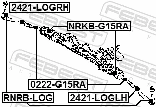 Tie Rod End 2421-LOGRH