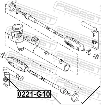 Tie Rod End 0221-G10
