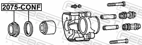 Repair Kit, brake caliper 2075-CONF
