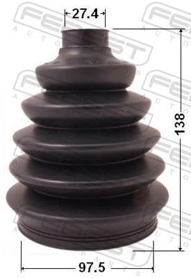 Bellow, drive shaft 0217P-R51