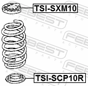 FEBEST TSI-SCP10R Spring Seat
