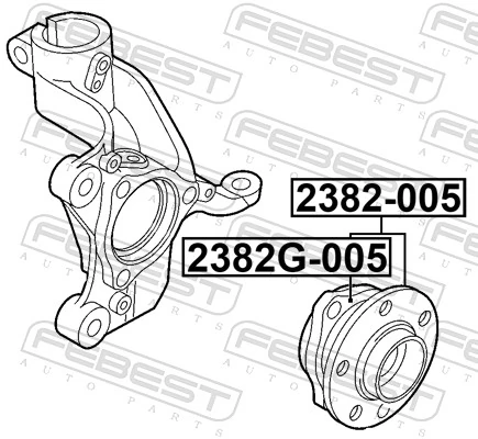 Wheel Hub 2382-005