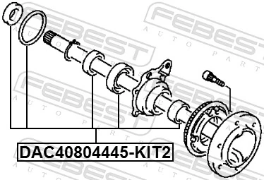 Wheel Bearing Kit DAC40804445-KIT2