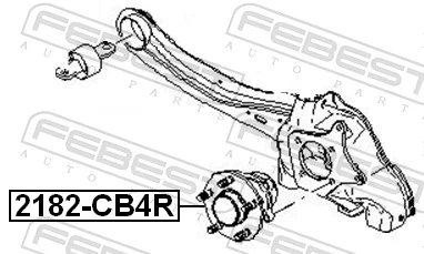 Wheel Hub 2182-CB4R