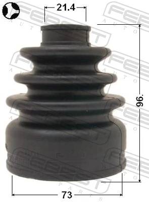 Bellow, drive shaft 0215-J1016