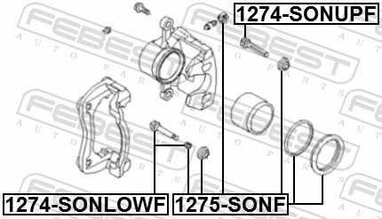 Repair Kit, brake caliper 1275-SONF