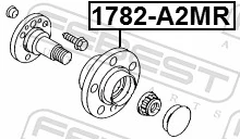 Wheel Hub 1782-A2MR