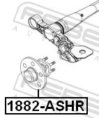 Wheel Hub 1882-ASHR