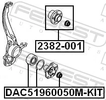 Wheel Hub 2382-001